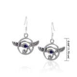 Winged Eye of Horus Earrings TER1566 - Jewelry