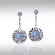 Wheel of the Year Silver Earrings TER073 - Jewelry