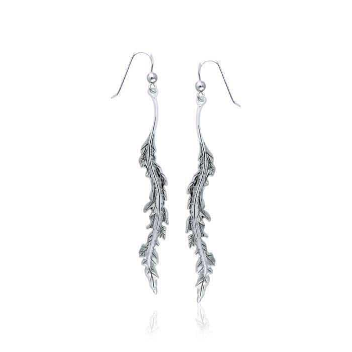 Willow Leaf Earrings TER1100 - Jewelry