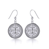 Archangel Gabriel Sigil Small Silver Earring TER1630