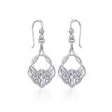 Celtic Knot Silver Earrings TER1901 - Jewelry