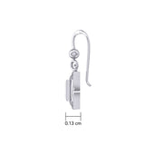 Muladhara Root Chakra Sterling Silver Earrings TER2039