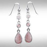 Teardrop Cabochon Silver Earrings TER434 - Jewelry