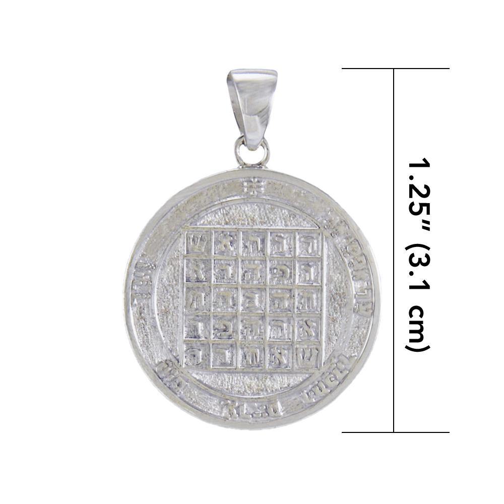 The Second Pentacle of Jupiter and Saturn Key of Solomon Pendant TMD192 - Jewelry