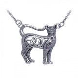 Celtic Cat Necklace TNC049 - Jewelry