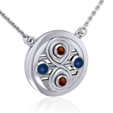 Relationship Necklace with Gemstone TNC157 - Jewelry