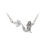 Mermaid Silver Necklace TNC343 - Jewelry