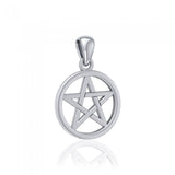 Pentagram pendant in Sterling Silver
