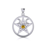 Silver The Star Pendant TP1283 - Jewelry