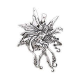 Amy Brown Vines Fairy ~ Sterling Silver Jewelry Pendant TP2826 - Jewelry