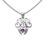 Skull Anchor Silver Pendant TP3064 - Jewelry