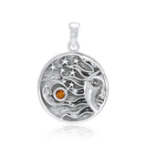 Sun Moon Stars Pendant TP3146 - Jewelry