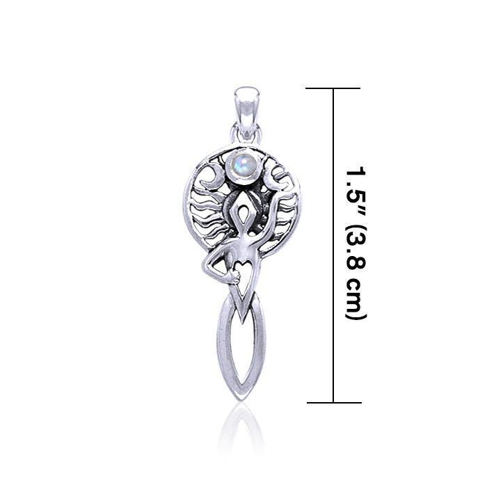 Goddess of Universal Spirit Silver Pendants TP3153 - Jewelry