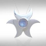 Blue Moon Silver Pendant TP3239 - Jewelry