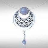 Blue Moon Silver Pendant TP3262 - Jewelry