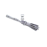 Silver Broomstick Pendant TP3303
