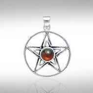 Silver The Star Pendant TP3315 - Jewelry