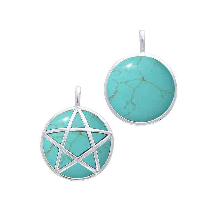 Silver Pentagram Pendant - Magicksymbols
