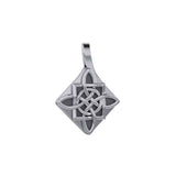 Celtic Spirits Quaternary Knot Silver Pendant TP3391