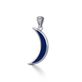 A Glimpse of the Crescent Moon Beginning Silver Jewelry Pendant TP614 - Jewelry