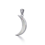 A Glimpse of the Crescent Moon Beginning Silver Jewelry Pendant TP614 - Jewelry