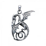 Sea Dragon Silver Pendant TP880 - Jewelry