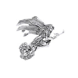 Besom Fairy Silver Pendant TPD1044