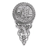 Goddess Sterling Silver Pendant TPD114 - Jewelry