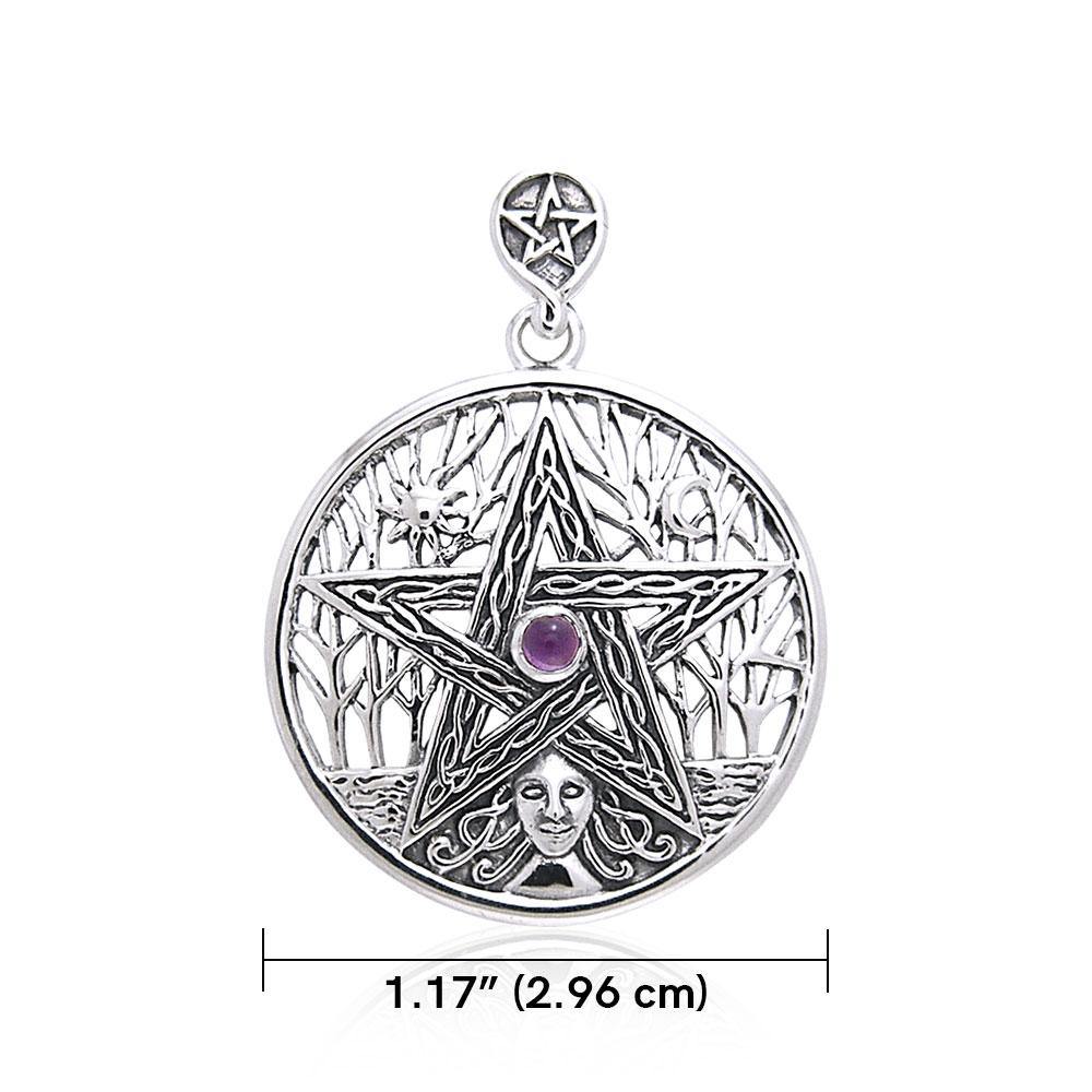 Silver Tree of Life The Star Pendant TPD120 - Jewelry
