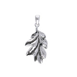 Magick & Witch Oak Leaves Silver Pendant TPD131