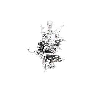 Fairy Silver Pendant by Amy Brown TPD1647 - Jewelry