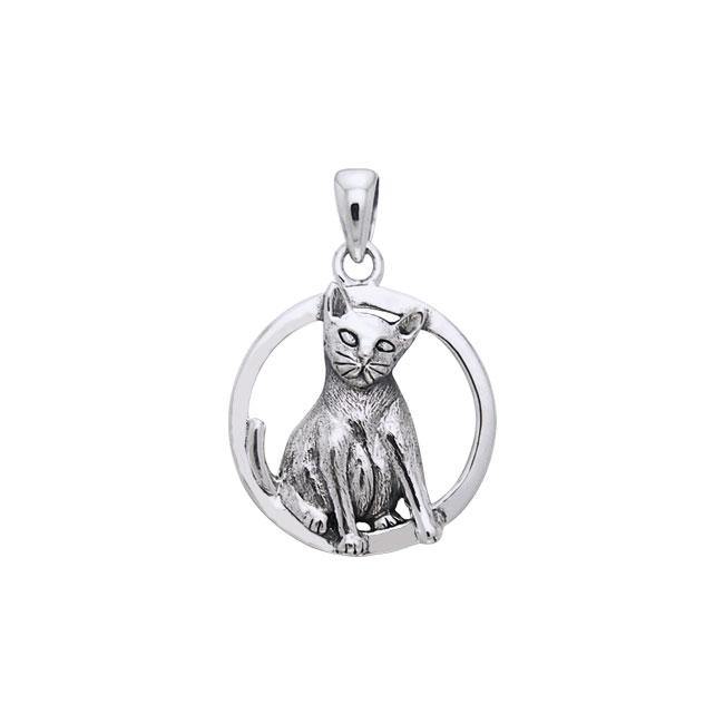 Jody Bergsma Siamese Cat Pendant TPD1868 - Jewelry