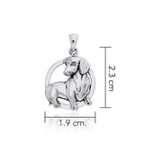 Jody Bergsma Dacshund Pendant TPD2661