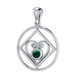 Heart of Power Silver Pendant TPD270 - Jewelry
