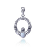 Celtic Claddagh Birthstone Pendant TPD3097 - Jewelry