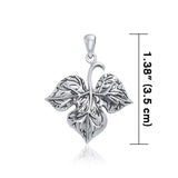 Ivy Vine Leaf Pendant TPD3332 - Jewelry