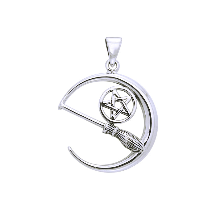 Moon Pentacle with Broom TPD3386