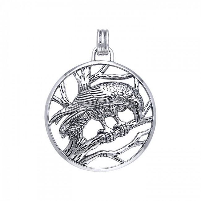 Ted Andrews Raven Pendant TPD350 - Jewelry