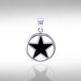 Inlay Gemstone Silver The Star TPD3573 - Jewelry
