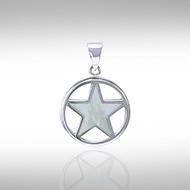 Inlay Gemstone Silver The Star TPD3573 - Jewelry
