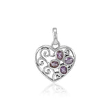 Flower in Heart Shape TPD3686 - Jewelry