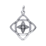 TPD3982 Be Focused Silver Pendant TPD3892 - Jewelry