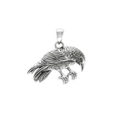 Ted Andrews Crow Silver Pendant TPD3987 - Jewelry