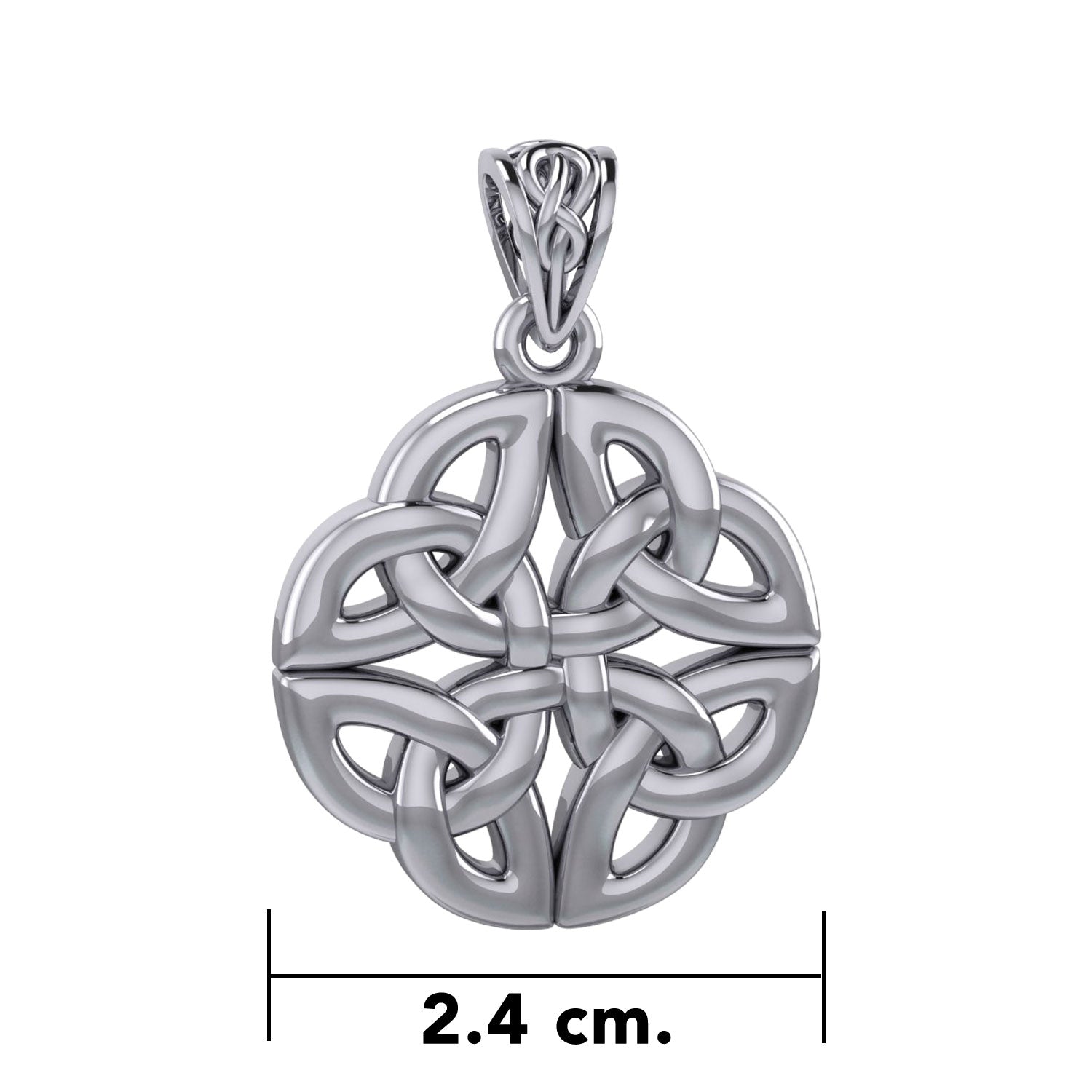 Cari Buziak Celtic Knots Silver Pendant TPD4039