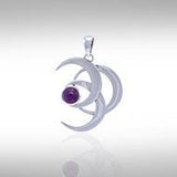 Blue Moon Silver Pendant TPD4058 - Jewelry