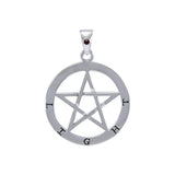 Light Pentagram Pendants - Magicksymbols