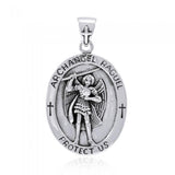 Archangel Raguel  Medallion Pendant TPD4647 - Jewelry