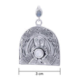 Holy Grail Knight Sterling Silver Pendant TPD4744