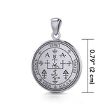 Sigil of the Archangel Uriel Small Sterling Silver Pendant TPD4785 - Jewelry