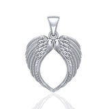 Angel Wing Sterling Silver Pendant TPD5013
